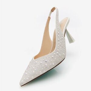BESTY JOHNSON wedding shoes size 7